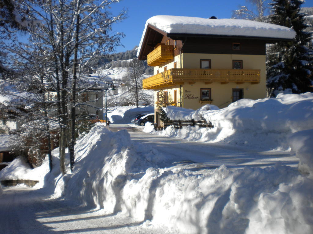 Haus Holzer Lägenhet Wagrain Exteriör bild